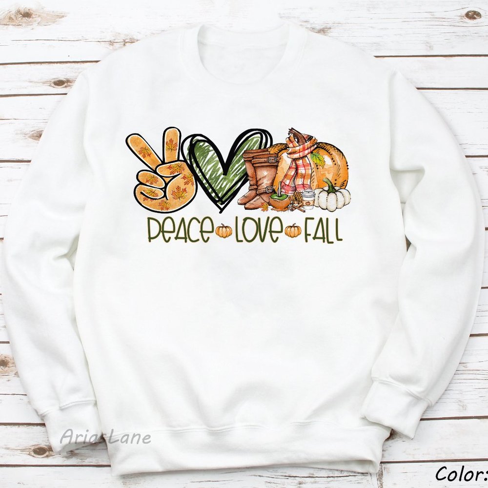 Peace Love Fall Sweatshirt